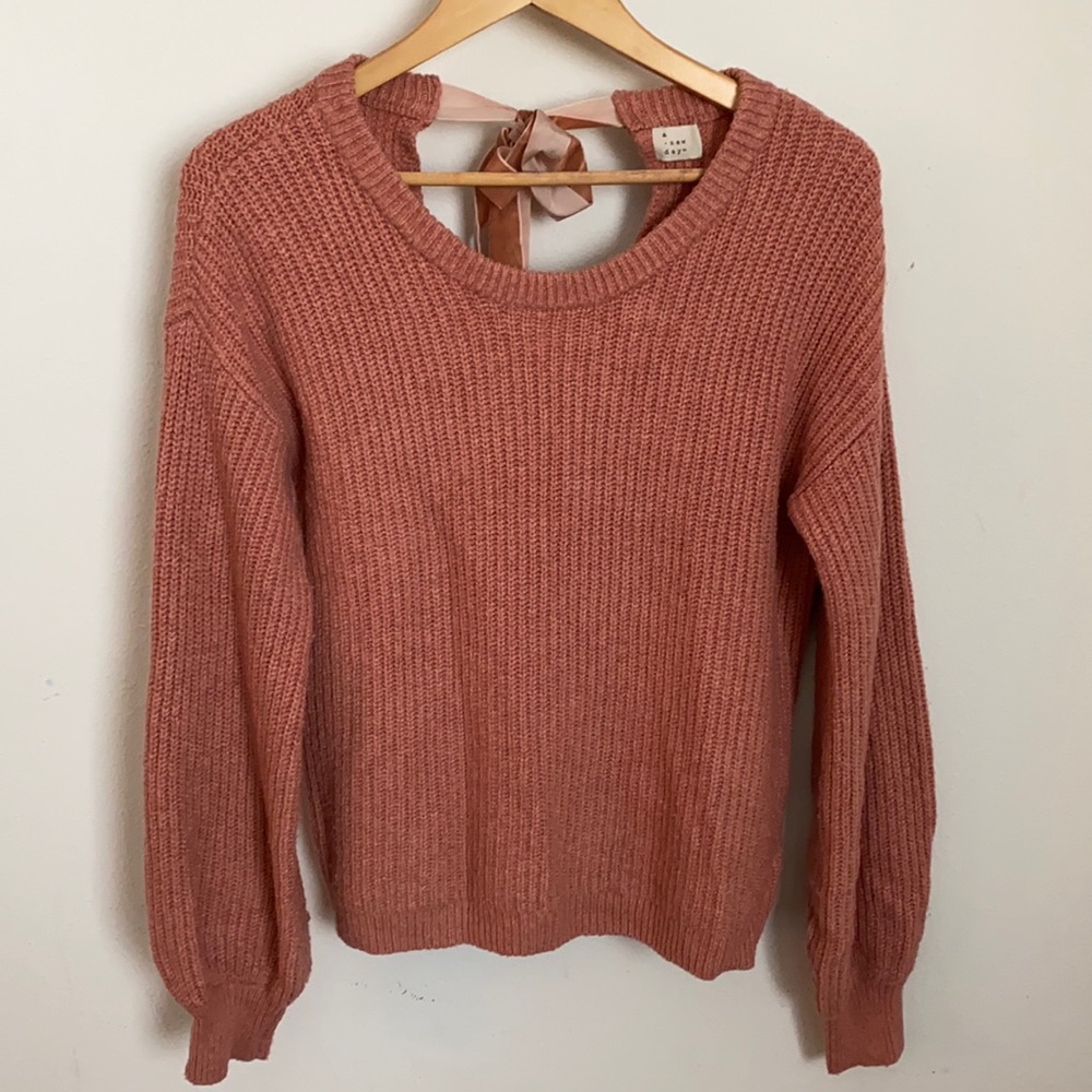 A New Day Pink Sweater